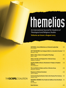 Paperback Themelios, Volume 40, Issue 2 Book