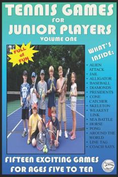 Paperback Tennis Games for Junior Players: Volume 1 Book