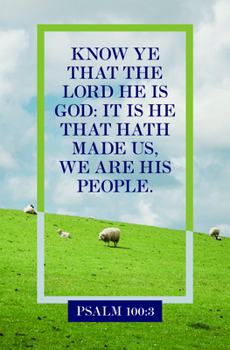 Paperback We Are His People Bulletin (Pkg 100) General Worship Book