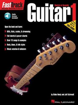 Paperback Fasttrack Guitar Method - Book 1 Book