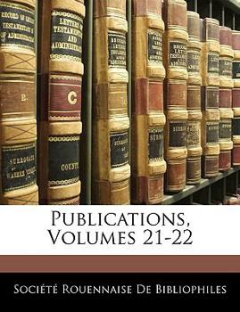 Paperback Publications, Volumes 21-22 [French] Book