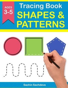 Paperback Tracing Book of Shapes & Patterns: Workbook for preschoolers Book