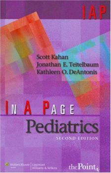 Paperback In a Page Pediatrics Book