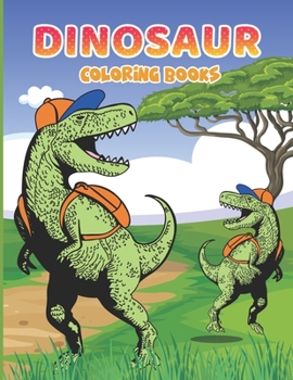 Paperback Dinosaur Coloring Books Book
