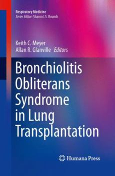 Paperback Bronchiolitis Obliterans Syndrome in Lung Transplantation Book