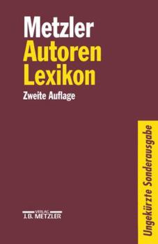 Perfect Paperback Metzler Autoren Lexikon [German] Book