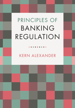 Paperback Principles of Banking Regulation Book