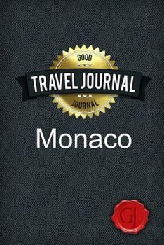 Paperback Travel Journal Monaco Book