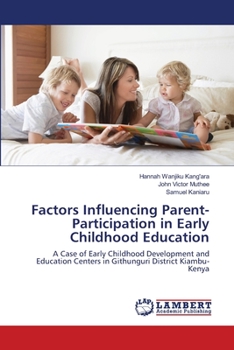 Paperback Factors Influencing Parent-Participation in Early Childhood Education Book