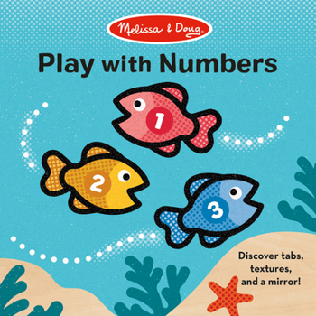 Board book Melissa & Doug: Play with Numbers: Discover Tabs, Textures, and a Mirror! Book