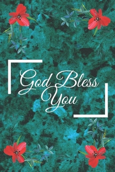 Paperback God Bless You Journal Book