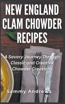 Paperback New England Clam Chowder Recipes Book