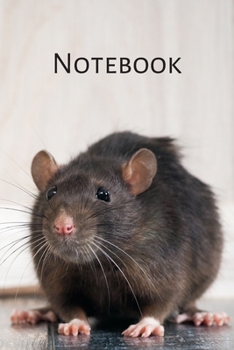 Paperback Notebook (6x9inch): Rat Notebook; I love Rats; Rat lovers Notebook; Pet Rat Lover; 6x9inch Notebook with 108-wide lined pages Book