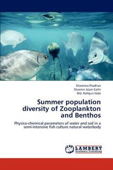 Paperback Summer Population Diversity of Zooplankton and Benthos Book