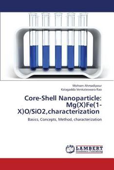Paperback Core-Shell Nanoparticle: MG(X)Fe(1-X)O/Sio2, Characterization Book