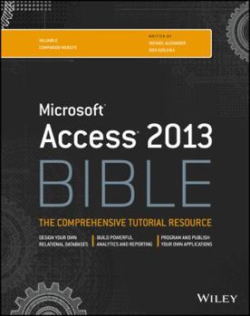 Paperback Access 2013 Bible Book