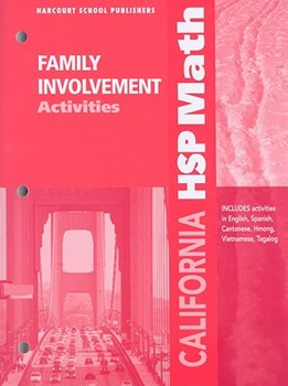 Paperback Harcourt School Publishers Math: Family Involevelement Activities Grade 4 Book