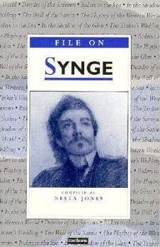 Paperback FILE ON SYNGE (WRITER-FILES) Book