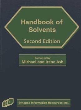 Hardcover Handbook Of Solvents Book