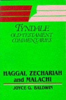 Paperback TOTC: Haggai, Zechariah and Malachi (Tyndale Commentaries Series) Book