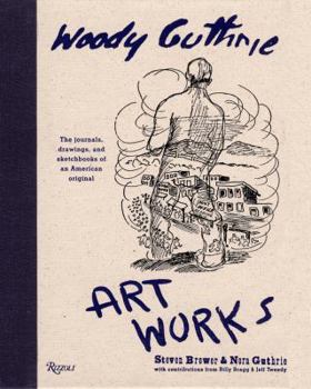 Hardcover Woody Guthrie Art Works Book