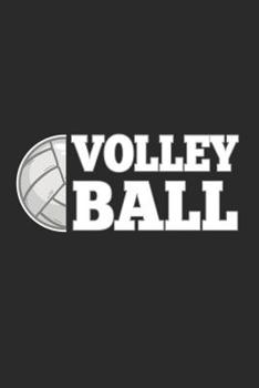 Volleyball Notebook: 6x9inch Volleyball Notebook Dot Grid
