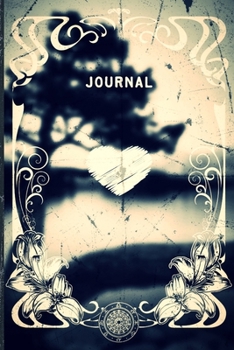 Journal: Cool Vintage Style Blank Journal