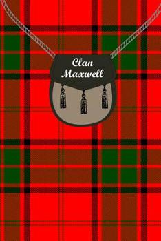 Paperback Clan Maxwell Tartan Journal/Notebook Book