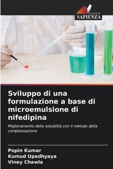 Paperback Sviluppo di una formulazione a base di microemulsione di nifedipina [Italian] Book