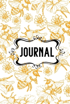 Paperback Journal: Bee Notebook, Bee Notebook Journal for Writing Book