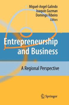 Paperback Entrepreneurship and Business: A Regional Perspective Book