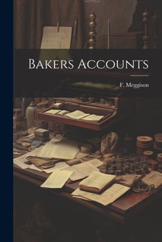 Paperback Bakers Accounts Book