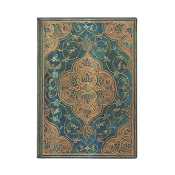 Misc. Turquoise Chronicles MIDI Lined Softcover Journal, 176pg, 100gsm, Chroniques by Paperblanks (Turquoise Chronicles) Book