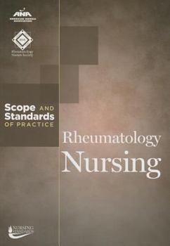 Paperback Rheumatology Nursing: Scope and Standards of Practice Book