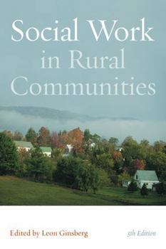 Paperback Social Work in Rural Communities Book