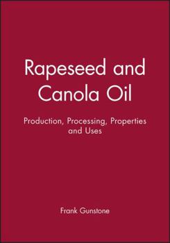 Rapeseed and Canola Oil: Production, Processing, Properties, and Uses