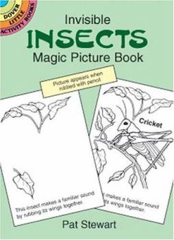 Paperback Invisible Insects Magic Picture Book