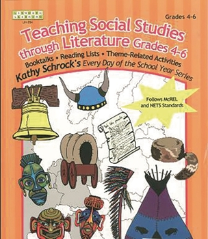 Paperback Teaching Social Studies Through Literature, Grades 4-6 Book