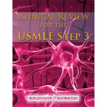 Paperback Clinical Review for the USMLE Step 3 Book