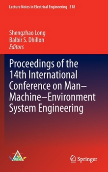 Hardcover Proceedings of the 14th International Conference on Man-Machine-Environment System Engineering Book