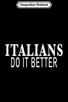 Composition Notebook: Italian The Boss il Capo Funny Matching Couple  Journal/Notebook Blank Lined Ruled 6x9 100 Pages