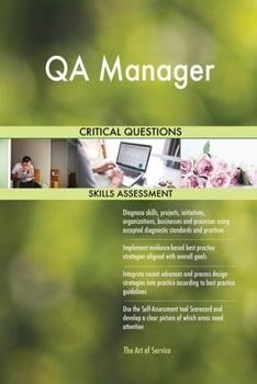 Paperback QA Manager Critical Questions Skills Assessment Book