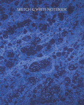 Sketch and Write Notebook: Premium 8" X 10" 123 Page Standard Spaced Rule Lined Journal (right page) | 123 Page Blank Unlined Sketchbook (left page) | ... Songwriters College Teachers Hobby and More!