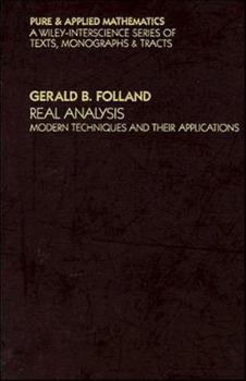 Hardcover Real Analysis: Modern Techniques and Their Applications Book