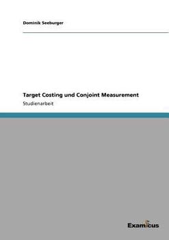 Paperback Target Costing und Conjoint Measurement [German] Book