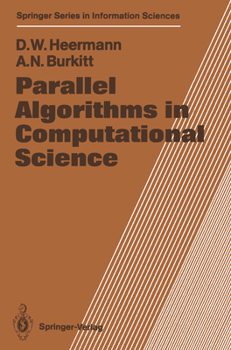 Paperback Parallel Algorithms in Computational Science Book