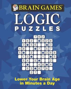 Spiral-bound Brain Games Logic Puzzles Book