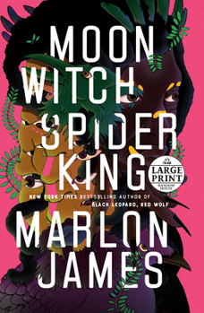 Paperback Moon Witch, Spider King [Large Print] Book