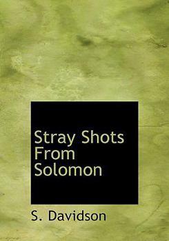 Hardcover Stray Shots from Solomon Book