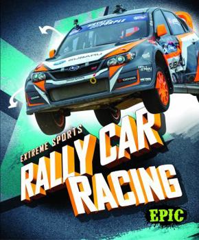 Library Binding Rally Car Racing Book